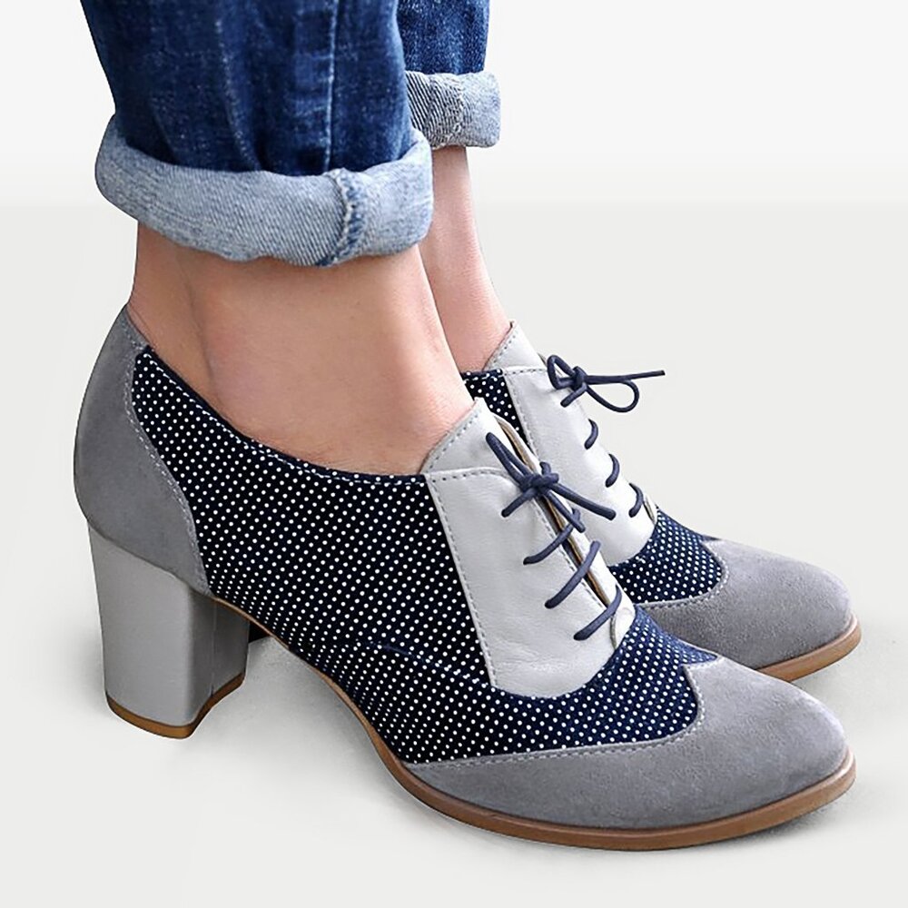 Women's Oxford Heels,  EU 35/US 5-5.5